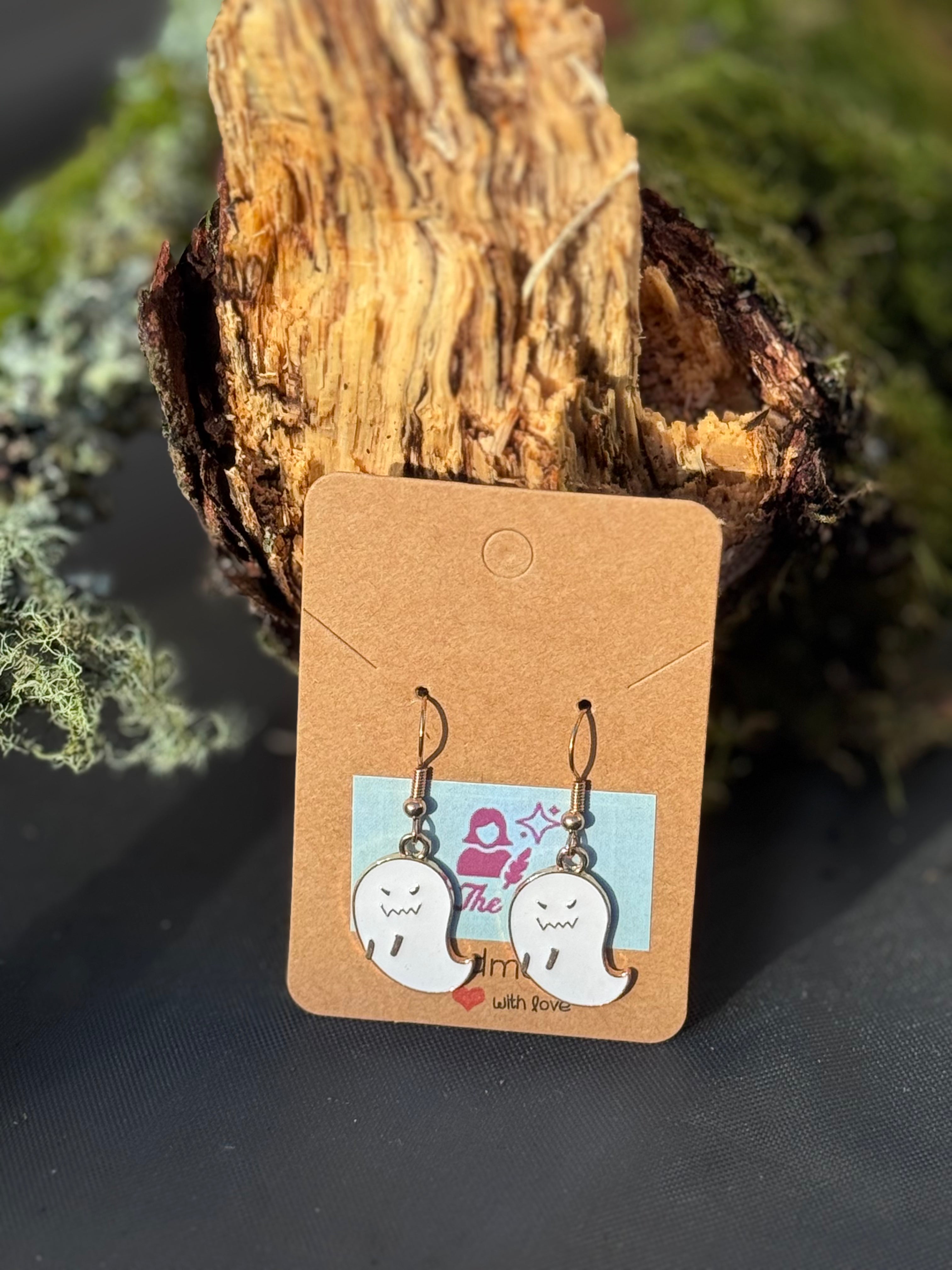Ghost earrings